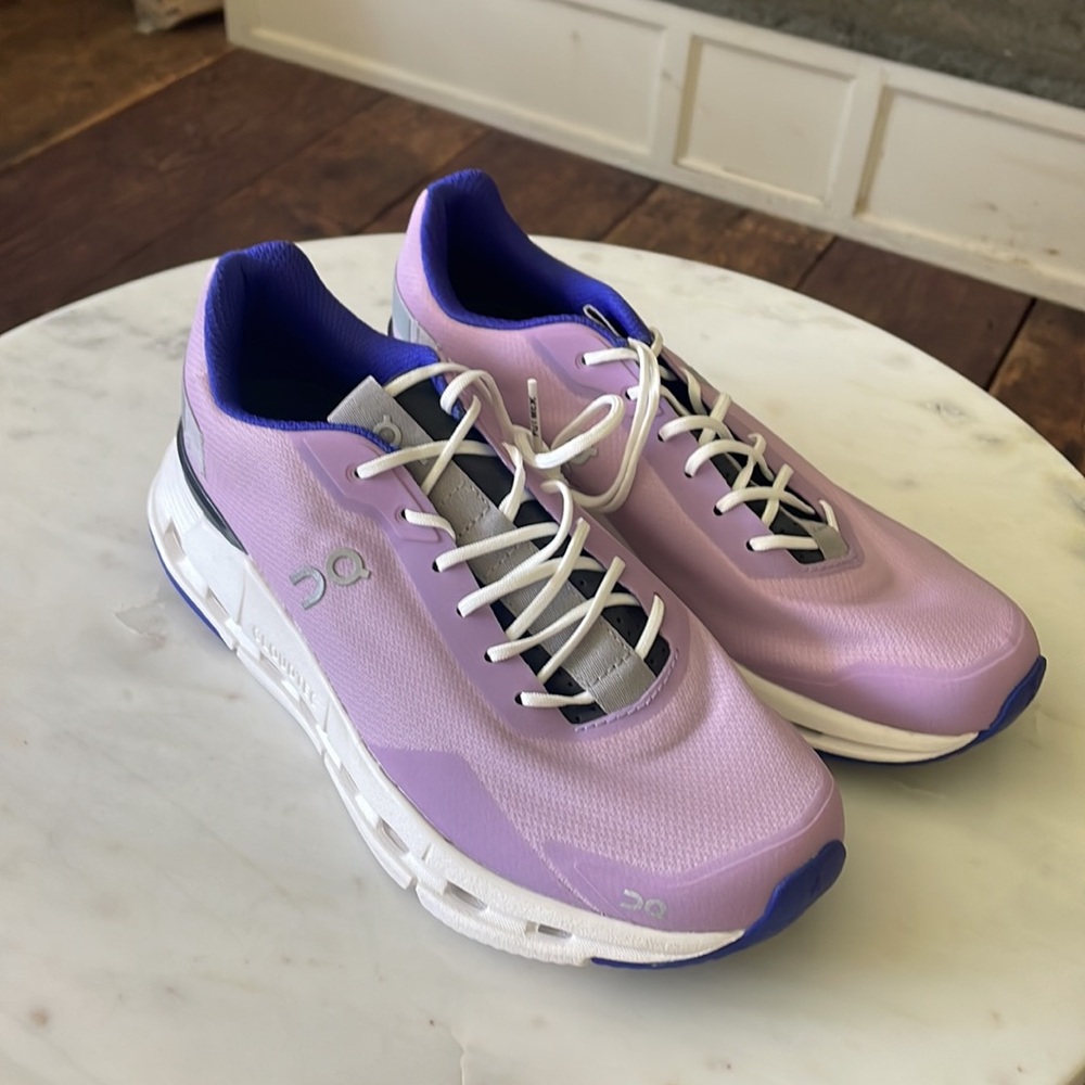 NEW On Running Cloudnova Form Sneaker in Aster/Magnet - Picture 7 of 10
